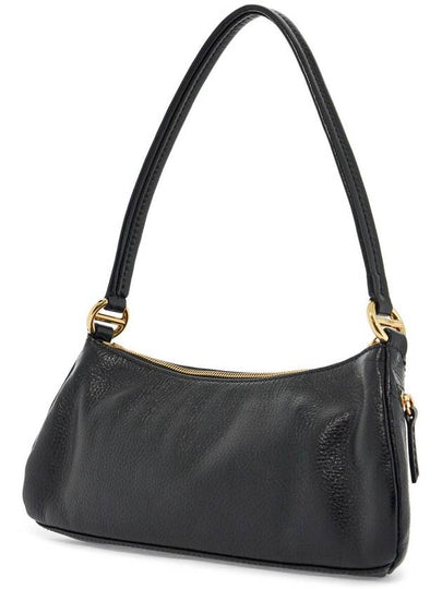 medium black leather bag with padlock closure - CHLOE - BALAAN 2