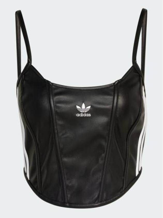 Adicolor Firebird Pleather Corset Sleeveless Black - ADIDAS - BALAAN 2