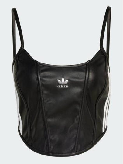 Adicolor Firebird Pleather Corset Sleeveless Black - ADIDAS - BALAAN 2