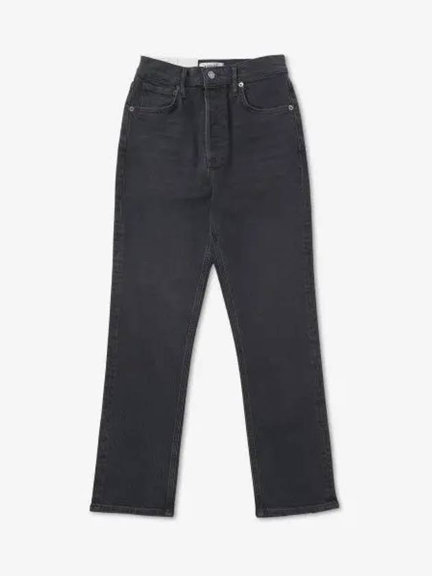 Riley Straight Denim Pants Black A0561286PNRMC - AGOLDE - BALAAN 1