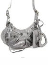 Women s Le Cagol Xs Shoulder Bag Metallic Silver Cross 671309 - BALENCIAGA - BALAAN 4