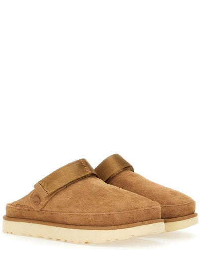 Women's Golden Star Suede Clog Mule Chestnut - UGG - BALAAN 2