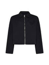 Puffer Blouson Tech Nylon Zip Up Jacket Black - BOTTEGA VENETA - BALAAN 2