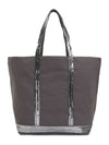 Cabas Moyen Sequin Tote Bag Brown - VANESSA BRUNO - BALAAN 2