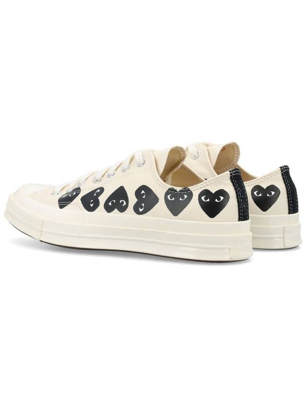 Comme Des Garçons Play X Converse Multi Heart Low Top - COMME DES GARCONS PLAY - BALAAN 4