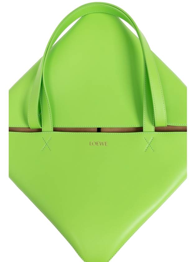 Loewe ‘Puzzle Medium’ Shopper Bag, Women's, Green - LOEWE - BALAAN 5