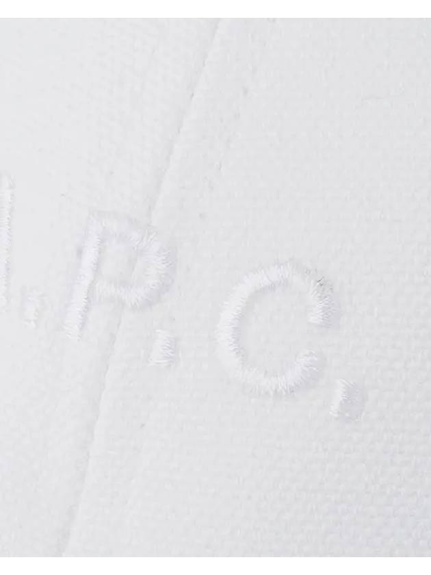 Charlie Logo Ball Cap White - A.P.C. - BALAAN 6