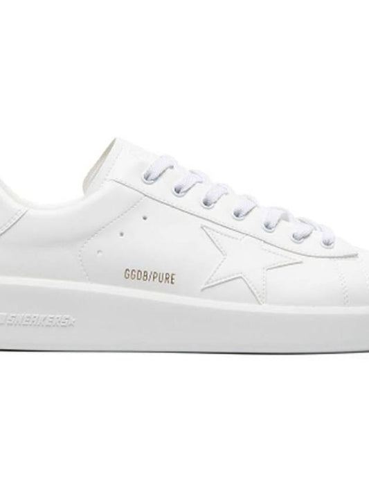 Purestar Lace-Up Low-Top Sneakers White - GOLDEN GOOSE - BALAAN 2