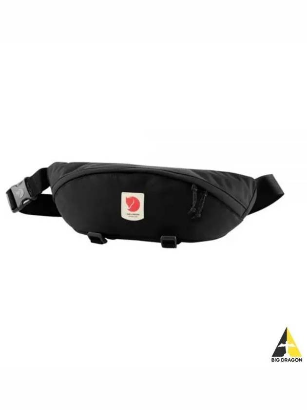 Ulvo Large Belt Bag Black - FJALL RAVEN - BALAAN 2