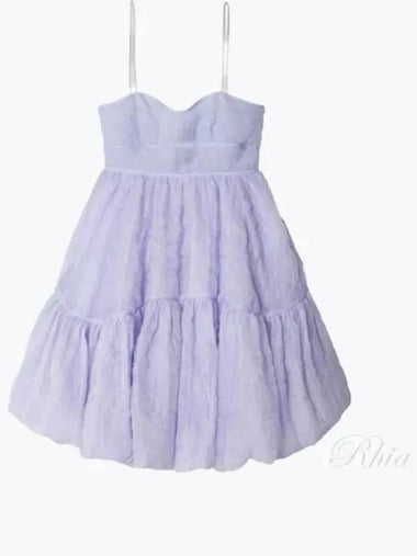 Demi pleated puff dress RTW10074 Lava NDER - CECILIE BAHNSEN - BALAAN 1