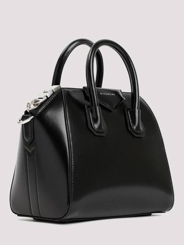 Antigona Leather Small Tote Bag Black - GIVENCHY - BALAAN 4