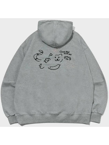 Play With Me Hooded Top Gray - CPGN STUDIO - BALAAN 1