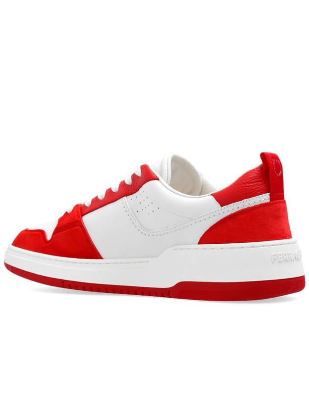 FERRAGAMO ‘Dennis’ Sneakers, Men's, Red - SALVATORE FERRAGAMO - BALAAN 5