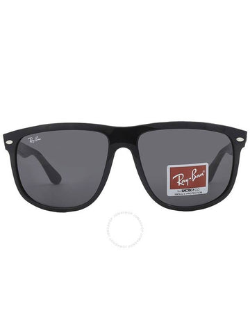 Ray Ban Boyfriend Dark Grey Square Men's Sunglasses RB4147 601/87 60 - RAY-BAN - BALAAN 1