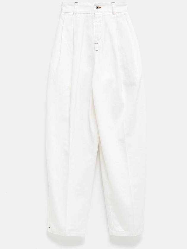 Curgio Ultra High Waist Jeans Off White - JACQUEMUS - BALAAN 2