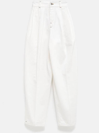 Curgio Ultra High Waist Jeans Off White - JACQUEMUS - BALAAN 2