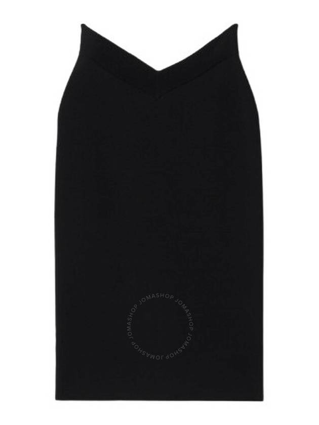 Burberry Ladies Black Octavia V-Waist Pencil Skirt, Size Medium - BURBERRY - BALAAN 1