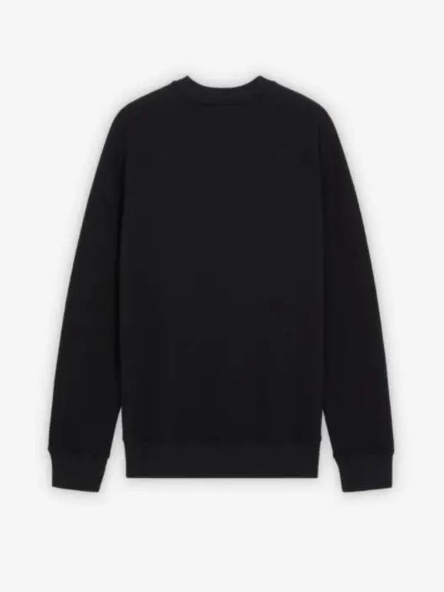 Chillax Fox Patch Classic Sweatshirt Black - MAISON KITSUNE - BALAAN 5