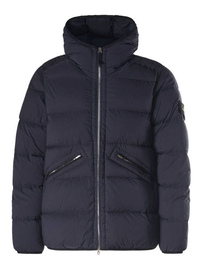 Seamless Tunnel Nylon Down Padding Navy - STONE ISLAND - BALAAN 2