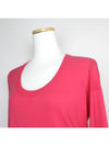 MM6 Hot pink pure cotton knit top 55 66 - MARTIN MARGIELA - BALAAN 4