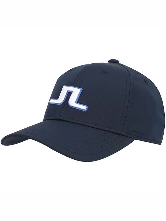 Anga Embroidered Logo Ball Cap Navy - J.LINDEBERG - BALAAN 3