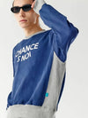 Unisex CHMXMTM Snowy Sweatshirt Mix Navy - CHANCE'S NOI - BALAAN 4