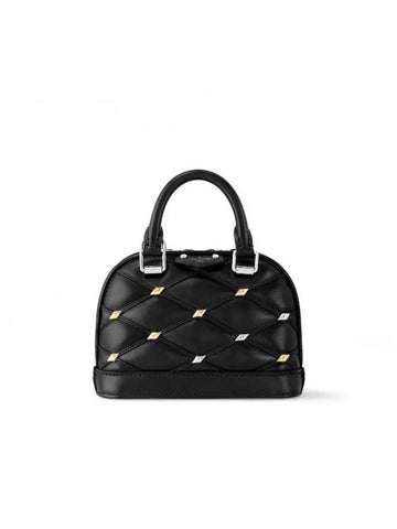 Nano Alma Tote Bag Black - LOUIS VUITTON - BALAAN 1