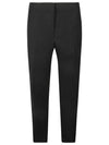 Tailored Cropped  Pants Black - JIL SANDER - BALAAN 1