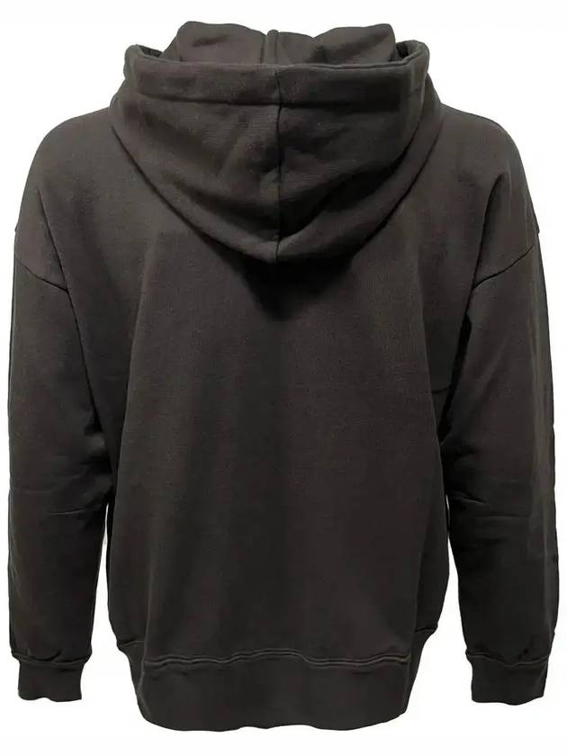 Markus Logo Zip Up Hoodie Faded Black - ISABEL MARANT - BALAAN 3