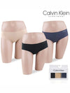 Underwear women's underwear noline hipster triangle panties QD3559 blackbearnavy 3piece set - CALVIN KLEIN - BALAAN 1