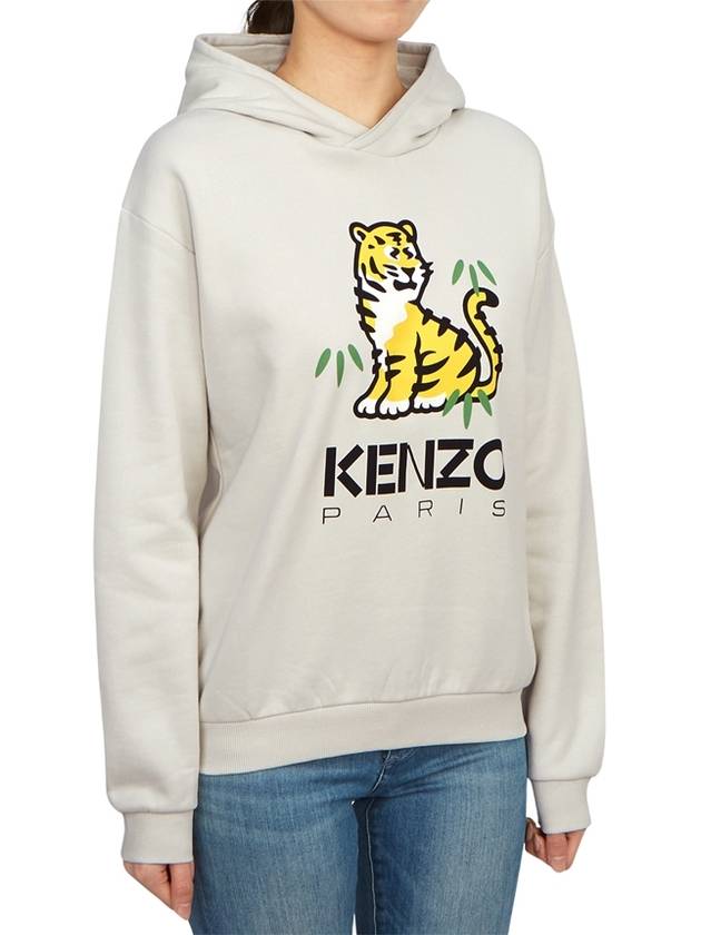 Kids brushed hoodie K25838 261 14A adult wearable - KENZO - BALAAN 4