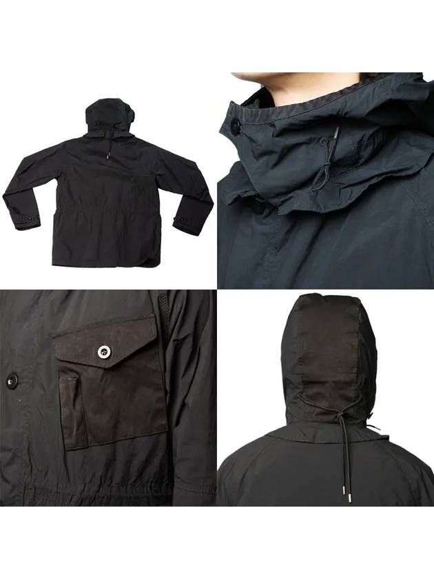 mid layer hooded jacket black - TEN C - BALAAN 7