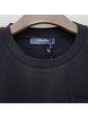 24SS Logo Pocket Patch Short Sleeve Tee Black 2419971021600 019 - MAX MARA - BALAAN 5