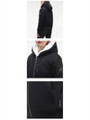 Classic Bunny 3 White Lining Zip Up Hoodie Black - MOOSE KNUCKLES - BALAAN 7