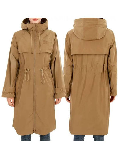 EKD Embroidered Coat Camel - BURBERRY - BALAAN 2