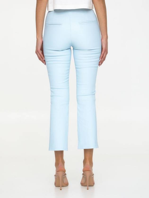 Light-Blue Leather Pants - ARMA - BALAAN 4