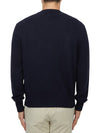 Sweater HKC1570054011 NAVY BLUE - AMI - BALAAN 4