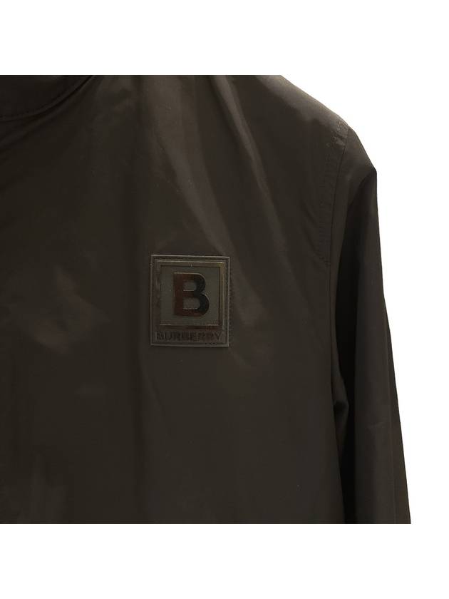 Men's Windbreaker Bomber Jacket Black 80616521004 1031901 - BURBERRY - BALAAN 5