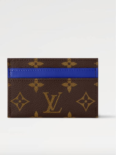 Card wallet double holder monogram indigo blue M12843 - LOUIS VUITTON - BALAAN 1