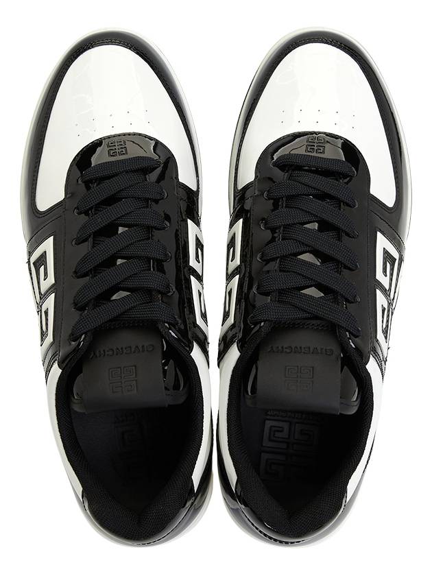 G4 Patent Leather Low Top Sneakers Black - GIVENCHY - BALAAN 3