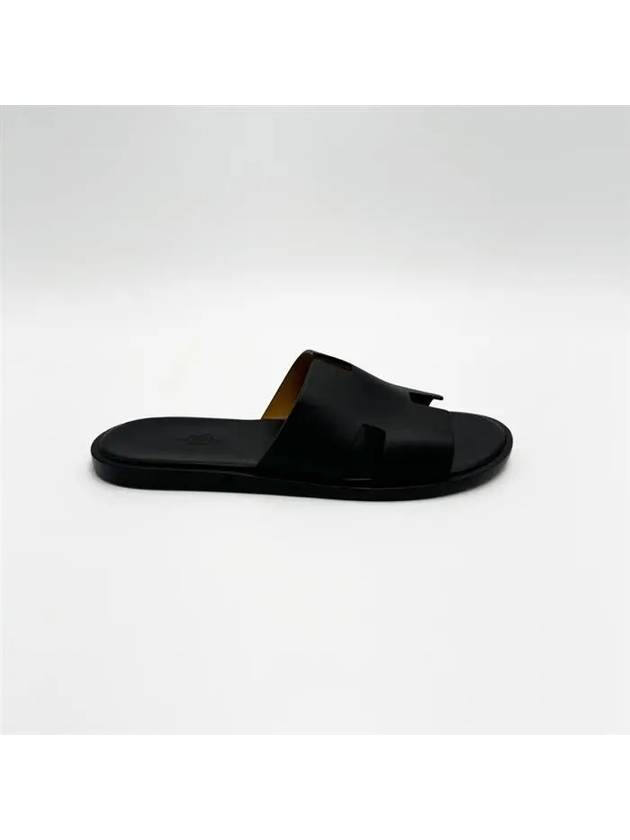 Izmir Sandal Calfskin & Noir - HERMES - BALAAN 6