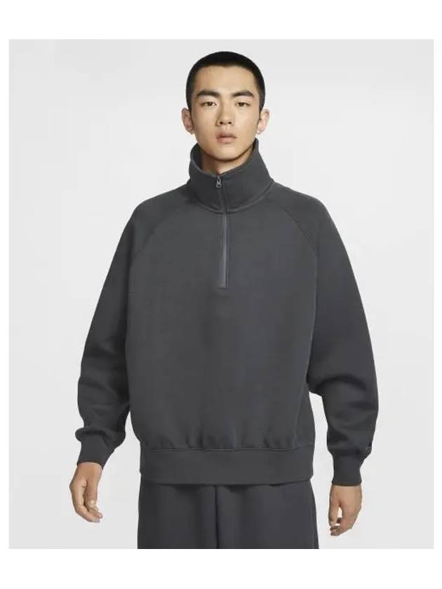 Tech Fleece Top Reimagined M Anthracite FZ7569 060 - NIKE - BALAAN 1