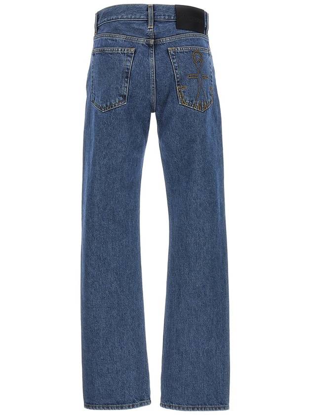 Denim Straight Pants DT0081PG1415 870 Blue - JW ANDERSON - BALAAN 3