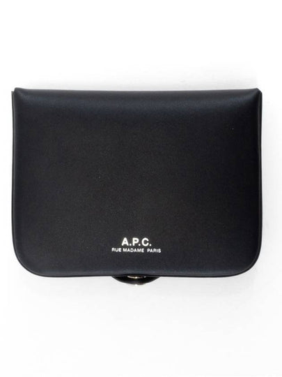 Josh Leather Coin Wallet Black - A.P.C. - BALAAN 2