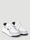 One One Stud Screen Print Logo Sneakers White - VALENTINO - BALAAN 2