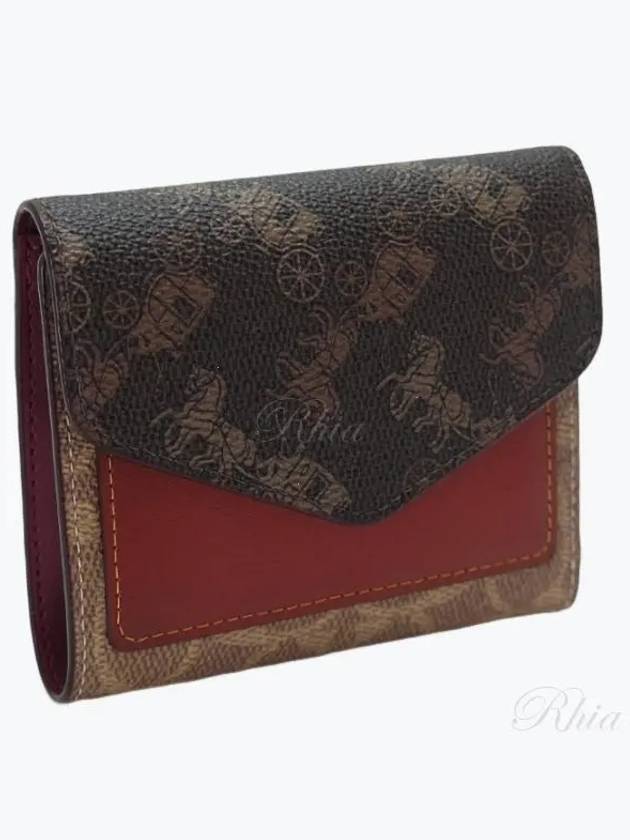 Win Small Half Wallet Brown - COACH - BALAAN 2