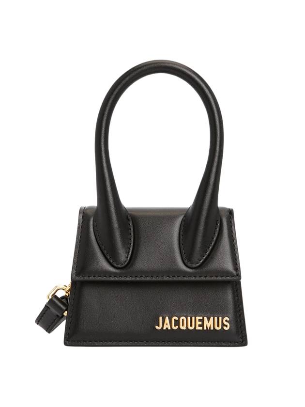 Le Chiquito Mini Tote Bag Black - JACQUEMUS - BALAAN 1