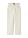 Sydney Deep Pocket Straight Jeans Ecru - A.P.C. - BALAAN 2