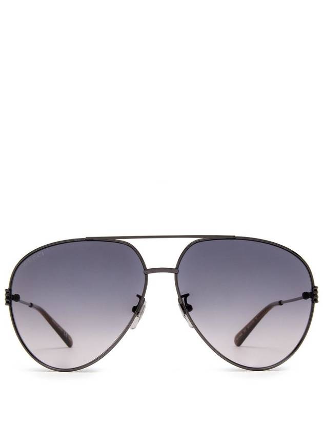 Sunglasses GG1280S 002 RUTHENIUM - GUCCI - BALAAN 2