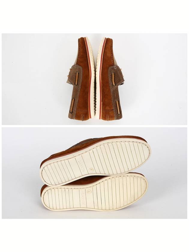 DP Sail Velor Moccasin Car Shoes AM5BMOBPEC6A1 33 - LANVIN - BALAAN 3